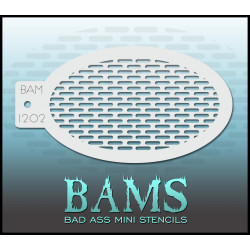 BAM1202 Bad Ass Stencil 